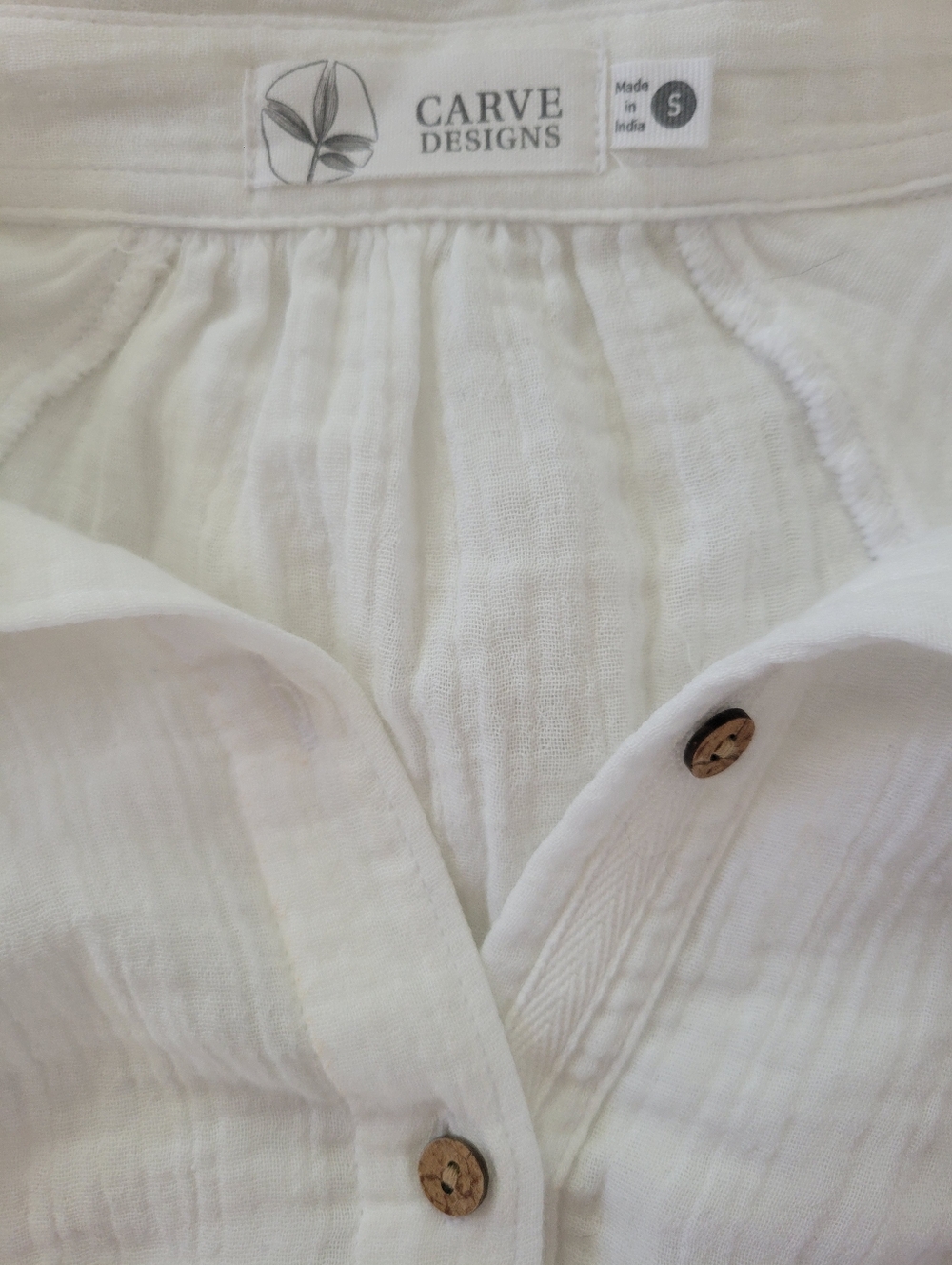 Carve Designs Alex Gauze Classic Tiered Dress - Picture 7 of 7